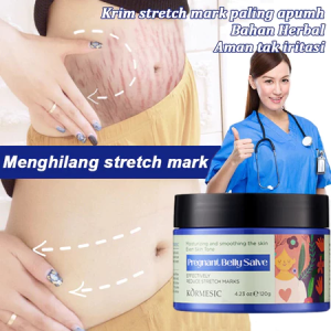 【100% ORI】krim stretch mark Stretch mark cream Penghilang stretch mark 120g Krim Penghilang Strechmark Aman untuk Ibu Hamil dan Menyusui