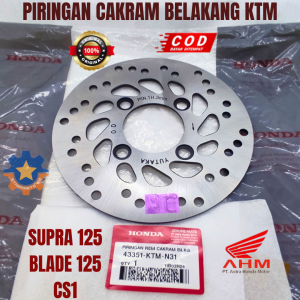 PIRINGAN CAKRAM BELAKANG HONDA KTM BLADE 125 SUPRA 125 CS1 ORISINIL ASLI AHM DISC BRAKE