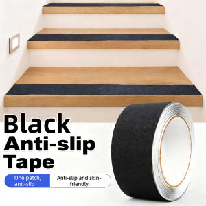 Anti-Slip Safety Tape PEVA Material with Gravel pattern Waterproof Rubber Adhesive for Indoor/Outdoor Use on Plastic Surfaces