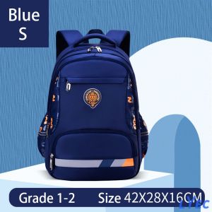 คุณภาพสูงเด็กกระเป๋านักเรียนโรงเรียนประถมนักเรียนกระเป๋าเป้สะพายหลังกันน้ำน้ำหนักเบาBreathableช่องกระเป๋าเป้สะพายหลัง