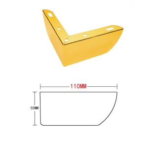 Seeko Metal Furniture Sofa Bed Cabinet Legs DIY Replacement Legs