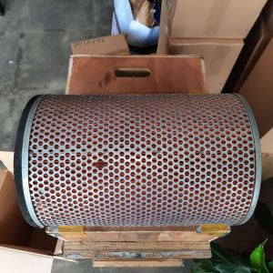 XẢ KHO_Lọc gió Kia Rhino 5 tấn A-1306/k850-23-603. Kích thước lọc 215x315x137/23 sắt đáy sâu. Hãng lọc Manfly.