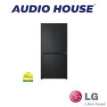 LG GF-B5305EP 530L 4 DOOR FRIDGE COLOUR: ESSENCE MATTE BLACK ENERGY LABEL: 3 TICKS DIMENSION: W835xH1787xD730MM 2 YEARS WARRANTY BY LG. 
