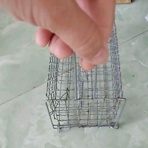 BẨY CHUỘT LỒNG CÓ KHOEN CHỐNG XẨY 20x10x9. COMBO 5 CÁI