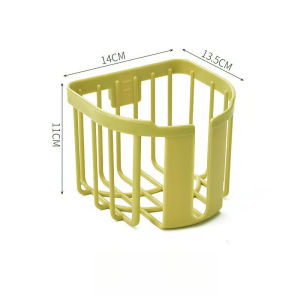 Stainless Toilet Roll Paper Holder Organizer Wall Mount Storage Stand Tissue Towel Dispenser