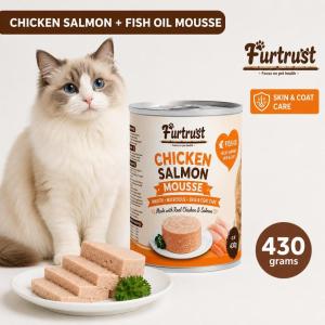 Furtrust 430G Cat Wet Food Can Functional Pet Canned Food for Hair Care Immunity Boost Urinary Digestive
