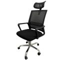 Ghế lưới xoay văn phòng có tựa đầu EVO117A-C. 