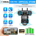X-DEAL V380 PRO Cctv Camera 6MP 3 Lens 3 Screens Outdoor Waterproof IP66 Connect Cellphone CCTV With Audio And Speaker Wireless Wifi Connect 360 Home IP Security Cameras HD 1080P Night Vision With Alarm Sensor Smart Camera CCTV With Voice. 