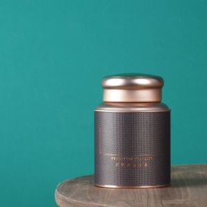 SOLARAEG Tinplate Sealed Home Party Tea Coffee Organizer Cans Tea Storage Container Storage Jars Tea Box Tea Can Gift Box