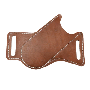 Multipurpose Folding Cutter Case PU Leather Pocket Tool Belt Bag Cutter Sheath Organizers for Outdoor Camping Hiking