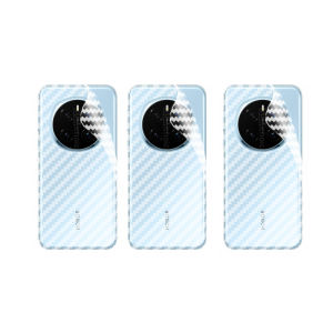 Magic7Pro 2024 3 pieces packaging Matte Back Film For Honor Magic 7 Pro 5G Magic7 7Pro phone case Carbon Fiber Screen Protector Transparent soft