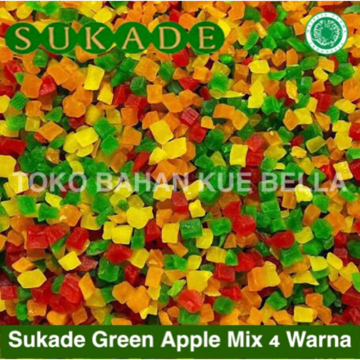 SUKADE Green Apple Mix 4 Warna 100gr (Repack) | Lazada Indonesia