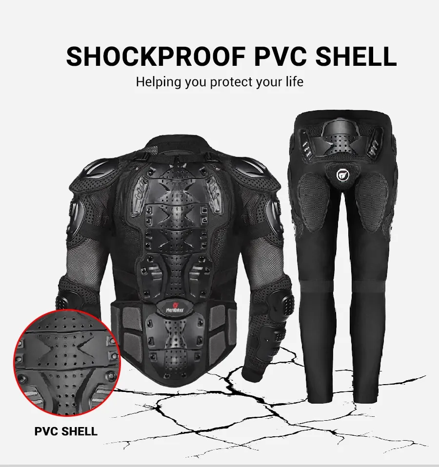 HEROBIKER Motorcycle Riding Armor Racing Guard Motocross Body Jackets  Clothing