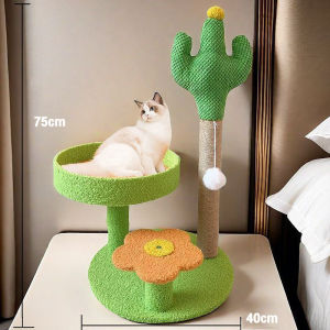 จัดส่งจากกทม🐱 กรงสัตว์เลี้ยง วิลล่าแมวไม้ กรงเเมวอพาร์ทเมนต์แมวไม้เนื้อแข็ง บ้านแมวขนาดใหญ่
