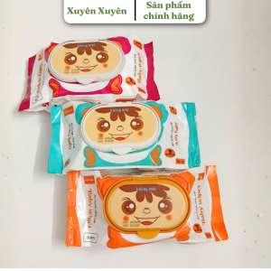 Combo 20 Bịch~Khăn giấy ướt Baby Wipes 400gr giấy dày không cồn không kích ứng da