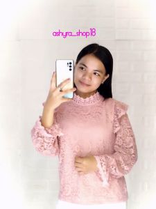 ATASAN RENDA BROKAT IMPORT FASHION WANITA