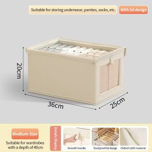 TURTLE Oxford Cloth foldable Storage box organizer with cover Clothing Organizer Home Organizer
