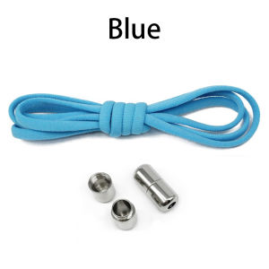 ⭐【LazTop Seller】1Pair Multicolor Lock Elastic Sneaker Laces For Kids Adults and Elderly No Tie Shoelaces Quick Elastic Athletic Running Shoelace HXT-Lock-Laces-Shoe-Strings