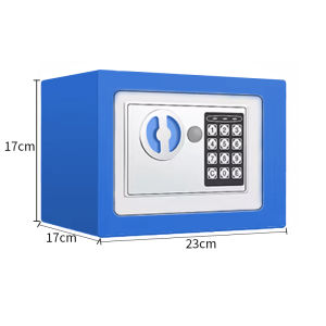 Mini Safety Vault Fire Proof Digital Safe Box For Home Money Cash Safety Box Security Password Box With Lock and Key