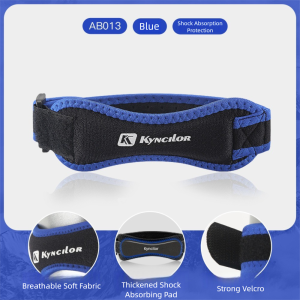 SHIRUI Breathable Knee Brace Elastic Design Adjustable Shock Absorption Knee Pad High Quality Patellar Tendon Knee Strap Workout