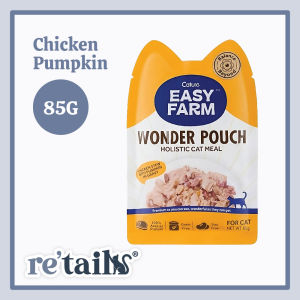 Cature Easy Farm Wonder Pouch Holistic Cat Meal (85g) Grain Free Soy Free Cat Wet Food