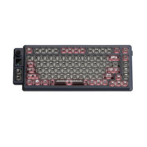 Bàn phím cơ LANGTU T75 Có núm xoay LED RGB Dung lượng pin lớn [10000mAh] Layout 75% Hotswap Màn hình hiển thị