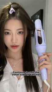 【Combo Set Discount】360° Rotating Automatic Hair Curler Iron Ceramic Styling Stick Quick Curls