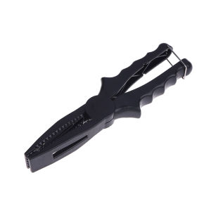 Fish Clip Solid Color Fishing Plier ABS Wear-resistant Useful Entertainment Floating Fishing Plier New Fishing Pliers ABS Plastic Fish Clamp Grip Catch Tongs Pliers Holder Release Body Scissors Fish Tool Fishing