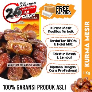 Kurma Basah Mesir Madu 500gr BPOM Golden Valley Gizza Pyramid Untuk Puasa & Nabeez Enak Bergizi