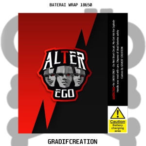 Pelindung baterai - Wrap baterai 18650 E-Sport