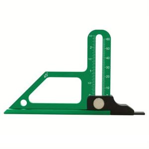 Depth Measuring Ruler Height Gauge with Inch Metric Scale Woodworking Measurement Tool Instrument Height Gauge