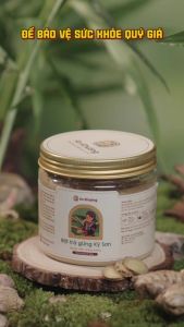 Bột Trà Gừng Nguyên Chất Không Đường An Khương - Gừng Kỳ Sơn 150g