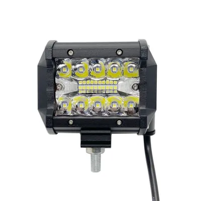 สว่างตาเเตก! LED 120W 12โวลล์ 120วัตต์ สว่าง กันน้ำ เนียมงานหนา แข็งแรงชนาด7นิ้ว กันน้ำ 12V เเสงขาว Spotlight SUV รถบรรทุก