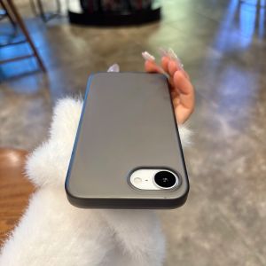 For iPhone 16e Ultra Thin Case Slim Matte Frosted Cover for iPhone 16 13 14 15 12 11 Pro Max 16 Plus i16e Shockproof Phone Cover
