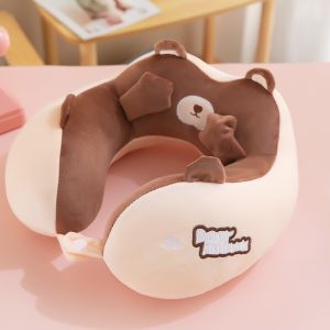 Gối ngủ chữ U lõi cao su non thêu hình Kuromi dễ thương BAG U GUOA988