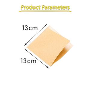 200pcs Kertas Donut Laminasi Food Grade Kertas Roti Kue Burger Gorengan Paper Bag Kantong Donut