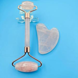 หัวคู่ รูปร่างหัวใจ ลูกกลิ้ง คริสตัล ดวงตา นวดเสริมความงาม ชุดสูท