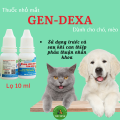 Kháng sinh nhỏ mắt GEN-DEXA dành cho chó, mèo lọ 10 ml. 