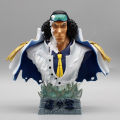 One Piece Three Admirals Of The Navy Kizaru, Aokiji, Akainu PVC Action Figure with Box (16 cm High). 