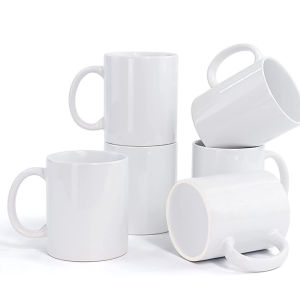Rainbowtown Mug plain single color glass coffee mug 13oz ceramic kitchen