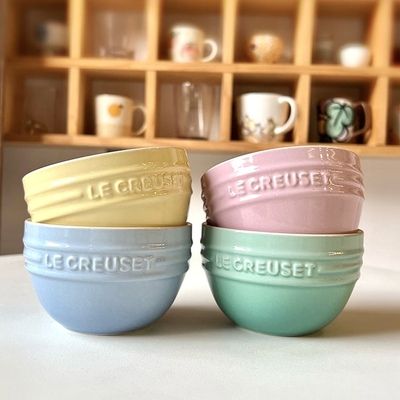 LE CREUSET Macaron color system home tableware rice bowl salad