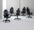 Ghế gaming | JYSK Lerbjerg | da PU | đen/trắng | R67xS70xC122/132cm. 