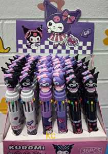 pulpen 10 warna KOROMI CINAMORO MELODY pen BOLPEN pulpen gelpen karakter