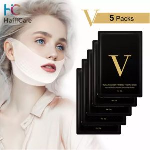 4D Reduce Double Chin Tape V Shape Face Lift Up Firming Slimming Mask Anti Puffy Bandage Moisturizing Wrinkle Remover Skin Care