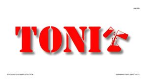 TONI MURIATIC ACID HOUSEHOLD GRADE 15-16% CONCENTRATION LEVEL HEAVY DUTY MULTI PURPOSE CLEANER