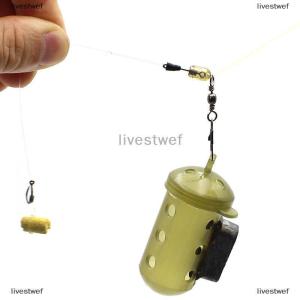 [COD] livestwef 30pcs Fishing Tackle Connector Feeder Fishing Accessories Swivel Snaps For Carp Carp Fishing Quick Change Feeder Swivels Method