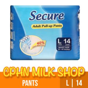 Secure Adult Diaper Pull-up Pants Large 14