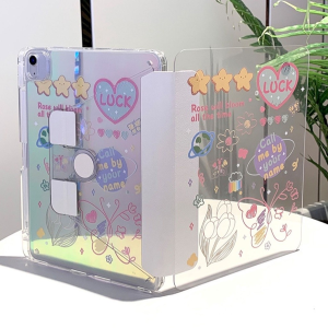 เคสไอแพด การหมุน 360 ° Rotation Case สำหรับAir7 Air11นิ้ว(ชิป-M3/M2)） iPad11（A16）Pro -11นิ้ว gen10 gen9  Air 5  Pro12.9 mini6  gen6 มีที่ใส่ปากกาค่ะ