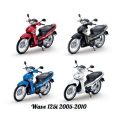 สติ๊กเกอร์ wave 125i ไฟเลี้ยวบังลม ปี 2010 รุ่น6. 