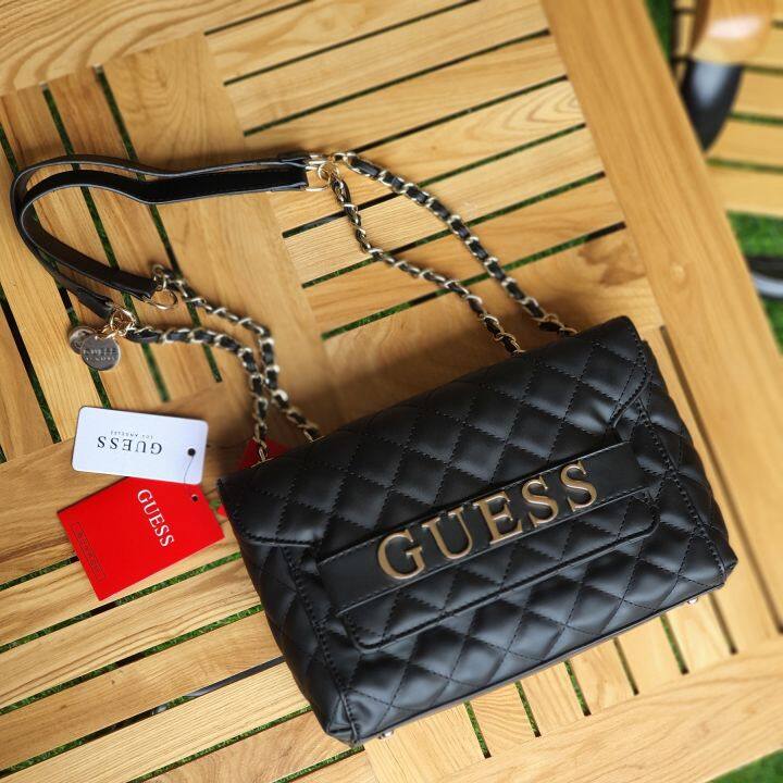 Guess quilted 2025 sling bag